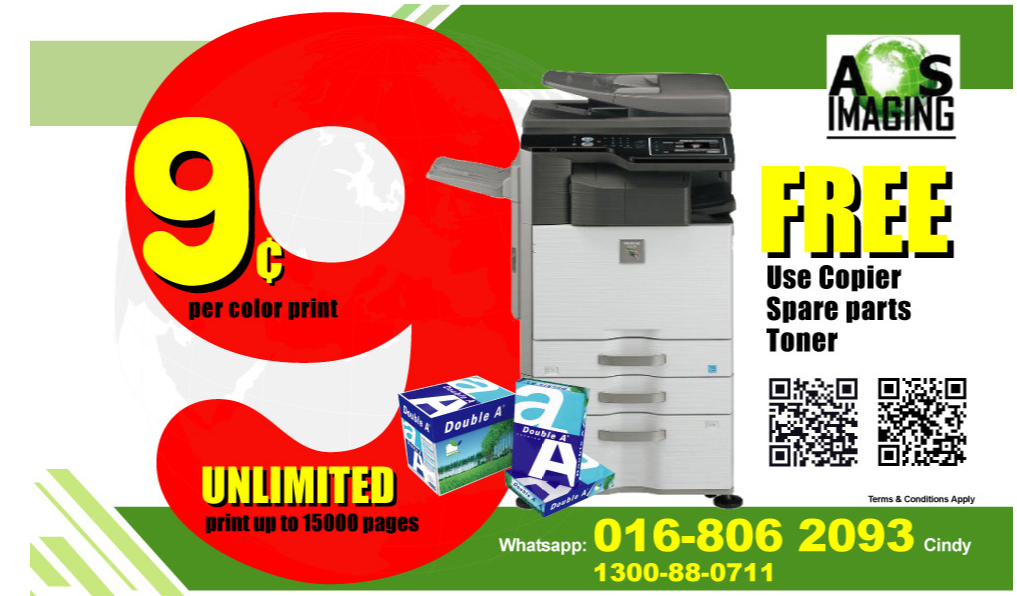 Zero Copier Rental